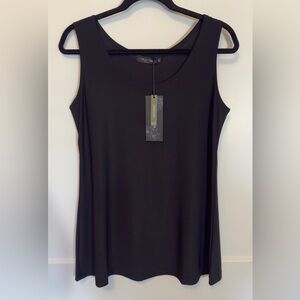 🆕 Creation Black Sleeveless Women's Top Tank, New with Tags, Size Small